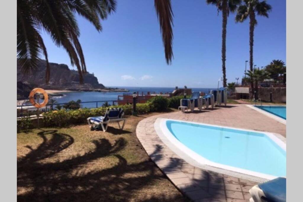 Blue Pearl - Pool - Terrace - Ocean View - Beach - Wifi - Wonderful Complex - Free Digital Travel Guide Mogán Екстериор снимка