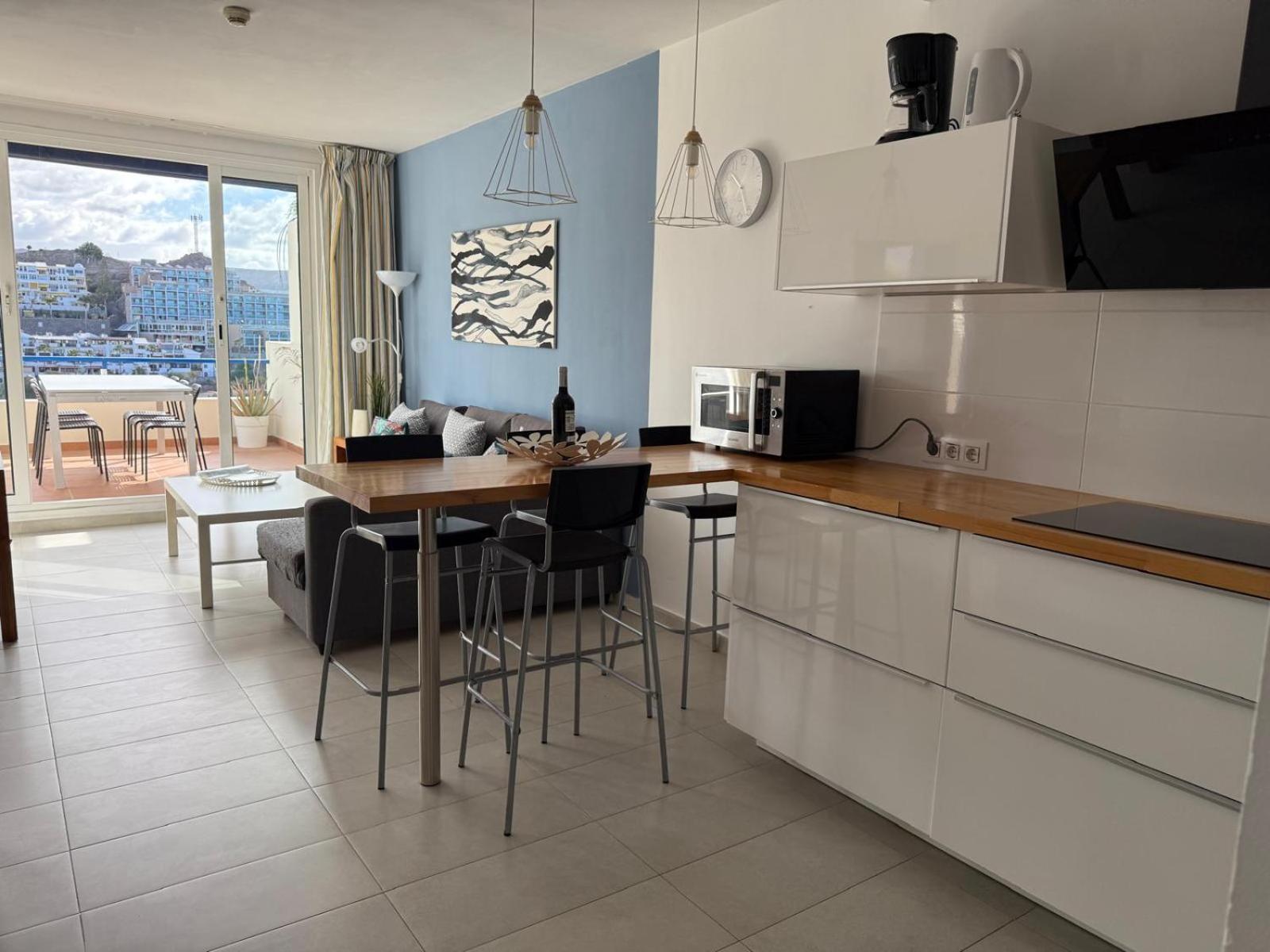 Blue Pearl - Pool - Terrace - Ocean View - Beach - Wifi - Wonderful Complex - Free Digital Travel Guide Mogán Екстериор снимка